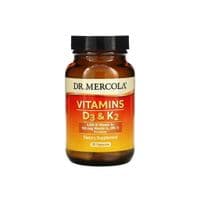 Витамин Dr. Mercola Витамины D3 и K2, 5000 МЕ, 90 капсул (MCL-01996)