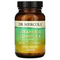 Витамин Dr. Mercola Комплекс Витамин B с бенфотиамином, Vitamin B Complex with (MCL-01834)