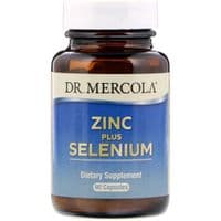 Минералы Dr. Mercola Цинк и Селен, Zinc plus Selenium, 90 капсул (MCL-03152)