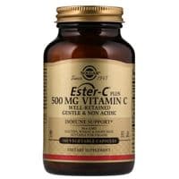 Вітамін Solgar Вітамін С 500 мг, Ester-C Plus, 100 гелевих капсул (SOL-01039)
