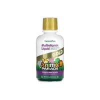Мультивитамин Natures Plus Жидкие Мультивитамины, Тропический вкус, Animal Pa (NAP-29903)