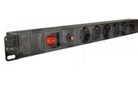 Блок мережевих розеток PDU19-6E-LSP