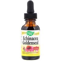 Травы Nature's Way Эхинацея и Гидрастис, Echinacea Goldenseal, без спирта, 30 м (NWY-14663)