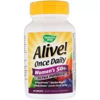 Мультивитамин Nature's Way Мультивитамины Для Женщин, Alive! Once Daily, Women's 50+ Mul (NWY-15692)