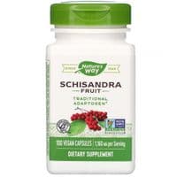 Травы Nature's Way Лимонник, 580 мг, Schisandra Fruit, 100 веганских капсул (NWY16800)