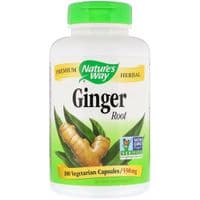 Травы Nature's Way Корень имбиря, Ginger Root,, 550 мг, 180 капсул (NWY-13108)