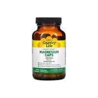 Минералы Country Life Магний с кремнием, 300 мг, Target-Mins, Magnesium Caps with Silica, 120 вегет. (CLF-02475)