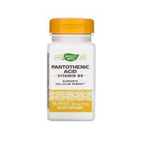 Витамин Nature's Way ¶Пантотеновая кислота, Pantothenic Acid, 250 мг, 100 капсул (NWY-40491)