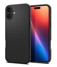Чохол Spigen для iPhone 16 Plus, Liquid Air, Matte Black