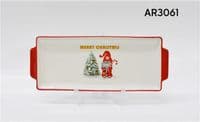 Блюдо Ardesto Gnomes, 30х12см, фарфор, прямоугольная