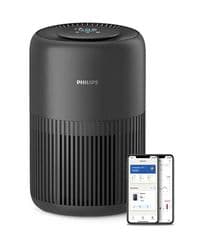 Очисник повітря Philips PureProtect Mini 900, 65м2, 250м3/год, HEPA +вугільний фільтр, датчик якості повітря,Wi-Fi, темно-сірий