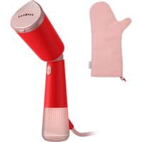 Відпарювач Philips компактний Series 5000, 1400Вт, 120мл, паровий удар -24гр, складана ручка, чохол-рукавичка, пластик, червоний