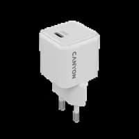 Зарядний пристрій CANYON CU20C GaN 20W 1xPD EU White