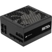 Серія CORSAIR RMx, RM750x, 750 Вт, ATX 3.1, сертифікований Cybenetics Gold, повністю модульний блок живлення, EAN: 0840006676850