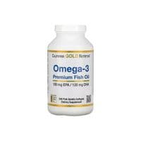 Жирные кислоты California Gold Nutrition Рыбий жир премиум-класса из Омега-3, 180 EPA /120 DHA, Omega-3 Premium Fis (CGN-01330)