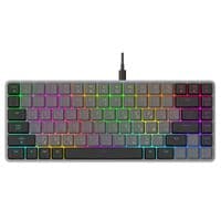 Клавиатура GamePro MK141R Red Swich Low Profile RGB USB Dark Gray