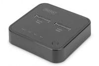 Док-станція DIGITUS Dual M.2 NVMe SSD USB Type-C 3.2 Black