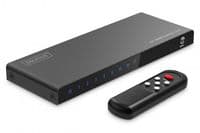 Видеокоммутатор DIGITUS UHD HDMI (INx5 – OUTx1), 4K