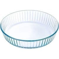 Форма с/у PYREX стеклянная круглая д/пирога 26см (2.1л) bulk (828BN00/SH46)