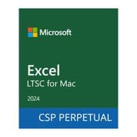 Офисное приложение Microsoft Excel LTSC для Mac 2024 Commercial Software, Perpetual (DG7GMGF0PN5G_0001)