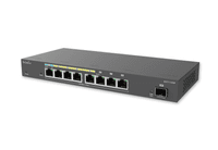 Комутатор розширювач 8-port GbE PoE.af/at(+) 60W,  SFP port EXT1109P