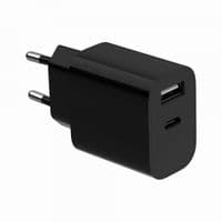 Мережеве ЗУ Gembird TA-UC-2AC12-01-BK