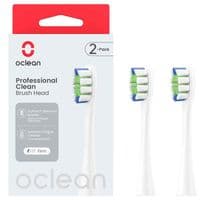 Насадка для зубної електрощітки Oclean P1C1 W02 Clean Brush Head White (2 шт) (6970810553765)