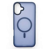 Чохол до мобільного телефона BeCover Metal Buttons Case (MagSafe) для Apple iPhone 16 Blue (712091)