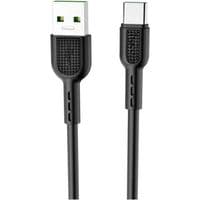 Кабель HOCO X33 Type-C 5A Surge charging data cable Black