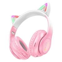Наушники HOCO W42 Cat ears BT headphones Cherry Blossom