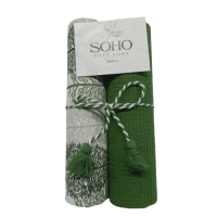 Набір рушників SOHO 40*60см бавовна 100% Tree 2шт.