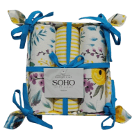 Набір рушників SOHO 40*60см бавовна 100% Summer 3 шт.