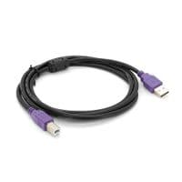 Кабель USB 2.0 Ritar AM/BM, 1,5м, 1 феррит, Черный, Q50