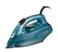 Утюг Russell Hobbs Powersteam Ultra Coconut Smooth, 3100Вт, 350мл, паровой удар -230гр, самоочищение, керам. подошва, голубой
