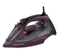 Праска Russell Hobbs Colour Control Pro Ultra, 2800Вт, 380мл, паровий удар -195гр, самоочищування, індик.температури, керам. підошва, сіро-фіолетовий