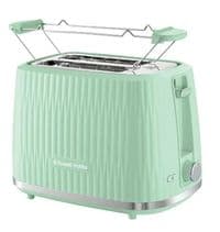 Тостер Russell Hobbs Eden 800Вт, пластик, подогрев, разморозка, фисташковый