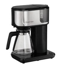 Кавоварка Russell Hobbs  Attentiv, 1.25л, мелена, чорно-срібний