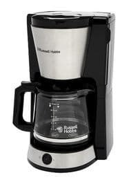 Кофеварка Russell Hobbs Heaton, 1.25л, молотая, черно-серебряный