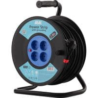 Фильтр питания 2E (2E-CR4315IP20M50) 4 розеток, 50 м, Black