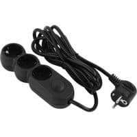 Фільтр живлення 2E (2E-U03VES3MBK) 3 розетки, 3 м, Black