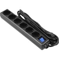 Фільтр живлення 2E (2E-U06ESM3BK) 6 розеток, 3 м, Black