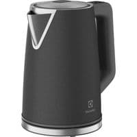 Электрочайник Electrolux 1.7л, Strix, дисплей, металл, поддержка температуры, серый темный