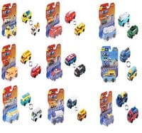 УЦИНКА! Машинка-трансформер Flip Cars 2 в 1