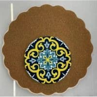 Дошка обробна Limited Edition KITCHEN TILE / підставка під гаряче/ кругл. 18см (B160063)