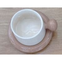 Чашка LED ARADA NUDE из блюдц./250 мл в уп. (B060727)