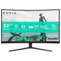 Монитор TFT PHILIPS 31.5" Evnia 32M2C3500L/00 VA QHD изогнутый 180 Гц 300 нит 2*HDMI DP черный