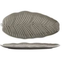 Блюдо Limited Edition LEAF GREY/30x16.8 см/овальное (B010785)
