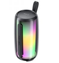 Колонка портативная Havit SK879BT, Black, 8 Вт, Bluetooth, RGB подсветка, AUX / USB / microSD, TWS, Type-C, 1800 mAh (HV-SK879BT)