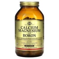 Витамин Solgar Кальций Магний Бор, Calcium Magnesium Plus Boron, 250 таблеток (SOL-00516)