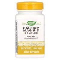 Витамин Nature's Way Комплекс кальций, магний и витамин D, Calcium Mag&D Complex, 100 к (NWY-41420)